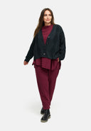 Πλεκτή ζακέτα – άνετη, διαχρονική & με λεπτομέρειες υφής 'Cotona'