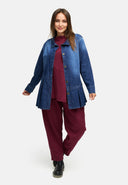 Seaicéad blús as Denim Préimhe 'Indiga'