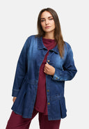 Blusenjacke aus Premium Denim 'Indiga'
