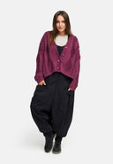 Πλεκτή ζακέτα – άνετη, διαχρονική & με λεπτομέρειες υφής 'Cotona'