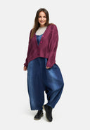 Πλεκτή ζακέτα – άνετη, διαχρονική & με λεπτομέρειες υφής 'Cotona'