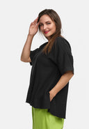 A-Linie Shirt aus Leinen 'Venti'