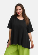 Léine A-líne as línéadach 'Venti'