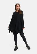 'Cotona' Strick Shirt Asymmetrische A-Linie – lässig & cozy