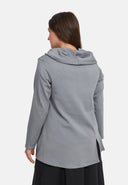 Camicia 'Juline' – Denim con elasticità in linea ad A fluente