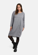 'Juline' Abito – Denim con elasticità in silhouette a O