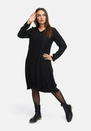 Elegantes Kleid, A-Linie, mit Struktur-Muster 'Noira'