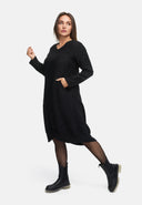 Elegantes Kleid, A-Linie, mit Struktur-Muster 'Noira'