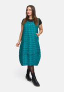 Jurk met elegante ballon-silhouet 'Velena'