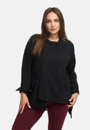 Seaicéad asymmetrúil le zip 'Floréa'