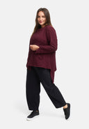 Jas asymmetrisch met rits 'Floréa'