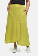 'Verde' skirt – asymmetrical, comfortable & summery elegant