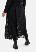 Falda de encaje "Veloura" – Talla única, hasta la pantorrilla