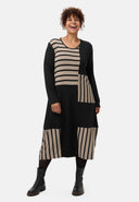 'Sienna' abito - effetto righe, elegante-chic