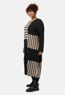'Sienna' abito - effetto righe, elegante-chic