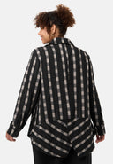 'Karena' Blusenjacke - katoen-stretch, strepenlook