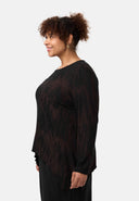 'Ombra' Shirt - weicher Viskosemix mit asymmetrischem Schnitt