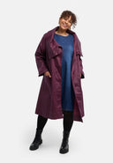 Cappotto "Aubrielle" – Cotone elasticizzato, linea a A