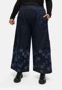 'Nila' buks – mørk denim, ballonform