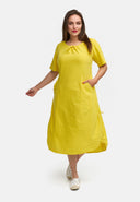 Leinen Kleid in A-Linie 'Venti'