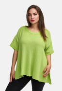 A-Linie Shirt aus Leinen 'Venti'