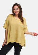 A-Linie Shirt aus Leinen 'Venti'