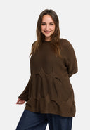 Strick-Shirt aus reiner Baumwolle 'Cotona'
