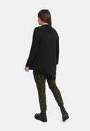 Tunica 'Seriva' – Linea ad A con colletto a scialle & pannello diagonale