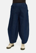 Pantalon 'Amira' – ballon, denim foncé & super stretch