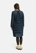 'Noelle' kjole – denim, glans & festlig