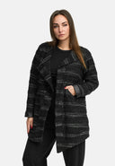 Μπουφάν 'Noelle' – κομψό, απαλό γυάλισμα & εορταστικό