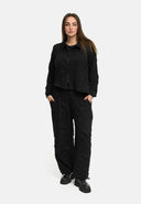 'Brunel' Jacke – cozy stretch, edel strukturiert & Hemdkragen