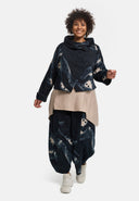 'Velisse' veste – stretch coton, col châle