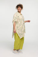 Tunika-bluzka 'Livia' – lekka, luźno dopasowana i artystycznie wzorzysta