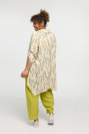 Tunika-bluzka 'Livia' – lekka, luźno dopasowana i artystycznie wzorzysta