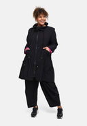 'Livia' Parka de mi-saison – doux, minutieux & moderne