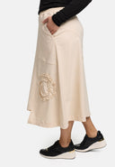 'Livia' Rock – A-Linie, asymmetric & stretch