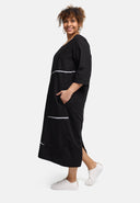 Robe midi 'Saria' – épurée, confortable et naturelle