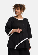 'Saria' Bluse – asymmetrisk, let & naturlig