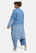 'Sky' Mantel – Premium Denim, Ombre-Waschung & Stretch