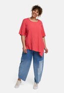 'Crissa' Tunika – plissiert, leicht & modern-asymmetrisch