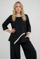 Μπλούζα 'Saria' – ασύμμετρη, ελαφριά & φυσική