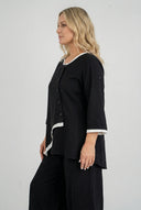 Bluzka 'Saria' – asymetryczna, lekka i naturalna