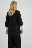 Bluzka 'Saria' – asymetryczna, lekka i naturalna