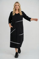 Gúna Meánach 'Saria' – glan, compordach & nádúrtha