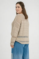 Πλεκτή Μπλούζα 'Cotture' – Απαλή Αίσθηση, Κομψή Γραμμή & Αέρινη