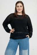 Πλεκτή Μπλούζα 'Cotture' – Απαλή Αίσθηση, Κομψή Γραμμή & Αέρινη