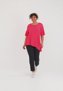 'Crissa' Tunika – plissiert, leicht & modern-asymmetrisch